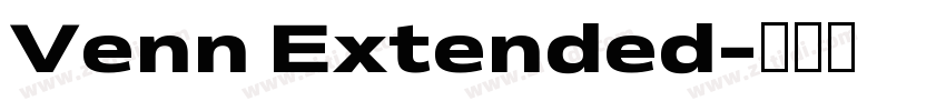 Venn Extended字体转换